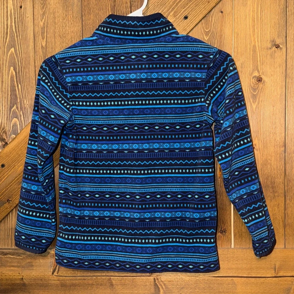 OshKosh B'gosh Boys Blue Geometric Sweater size 7